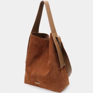 Songmont Large Drippy Tote Bag Brown | PHILIPPINES BUSI6