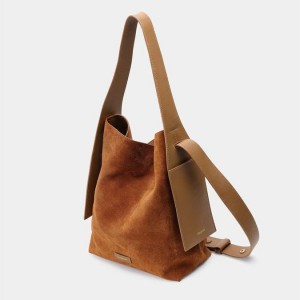 Songmont Medium Drippy Tote Bag Brown | PHILIPPINES ZQLM0