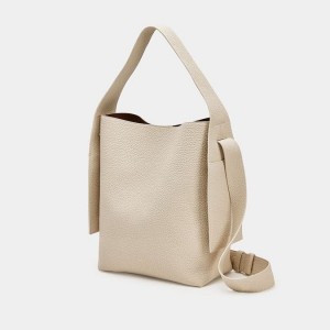 Songmont Medium Drippy Tote Bag White | PHILIPPINES PAIE9