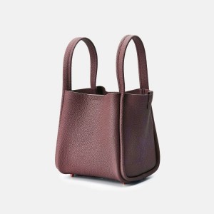 Songmont Medium Song Bucket Bag Brown | PHILIPPINES SAWO4