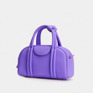 Songmont Small Bowling Crossbody Bag Lavender | PHILIPPINES XDGE1