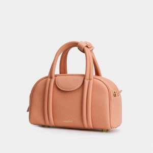 Songmont Small Bowling Crossbody Bag Orange | PHILIPPINES HYGV8