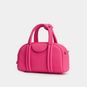 Songmont Small Bowling Crossbody Bag Pink | PHILIPPINES XZEP9