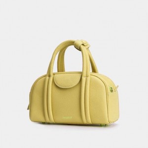 Songmont Small Bowling Crossbody Bag Yellow | PHILIPPINES VOYZ5