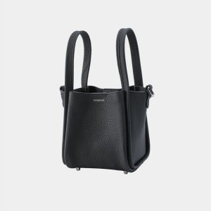 Songmont Small Song Bucket Bag Black | PHILIPPINES VSJP3