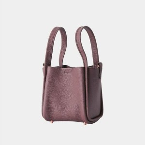 Songmont Small Song Bucket Bag Brown | PHILIPPINES SFQC7