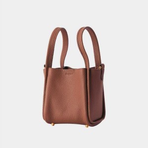 Songmont Small Song Bucket Bag Brown | PHILIPPINES TZAW5