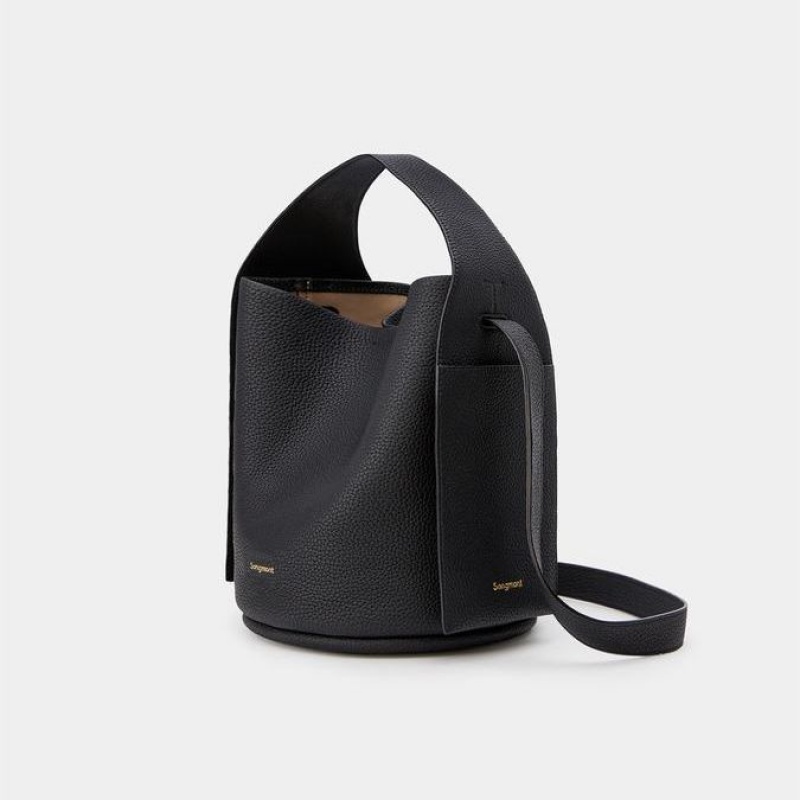 Songmont Drippy Bucket Bag Black | PHILIPPINES GLRI4