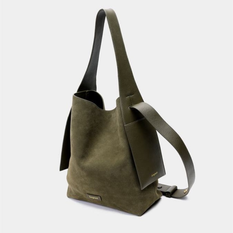 Songmont Medium Drippy Tote Bag Dark Green | PHILIPPINES NTRD8