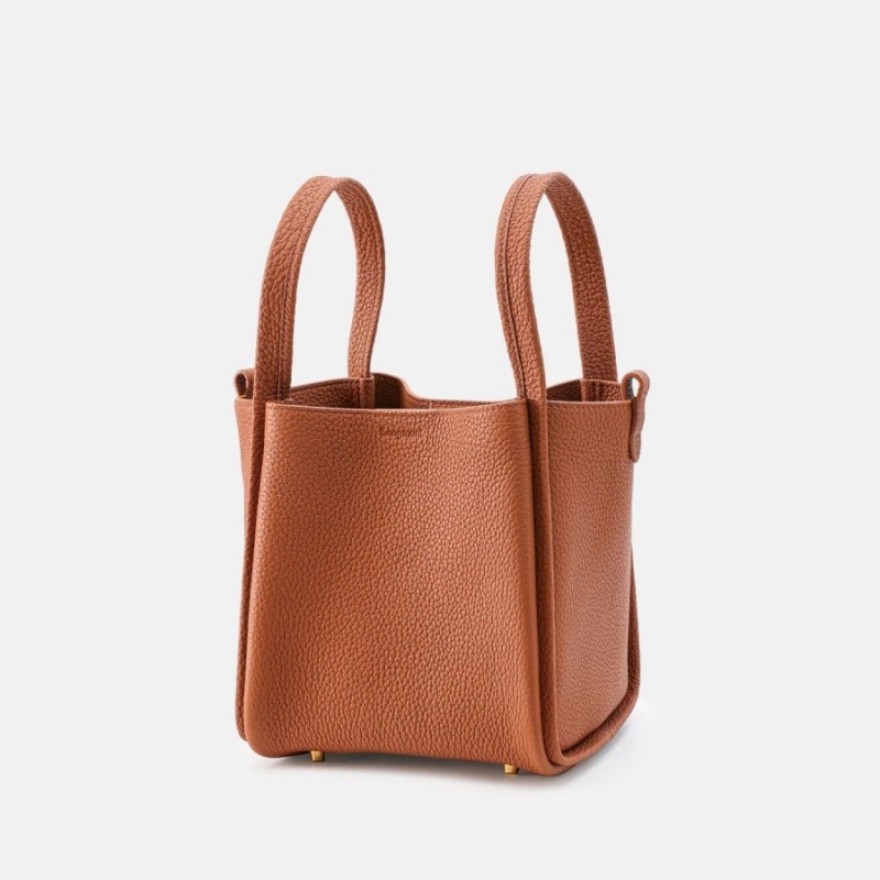 Songmont Medium Song Bucket Bag Brown | PHILIPPINES HUFW0