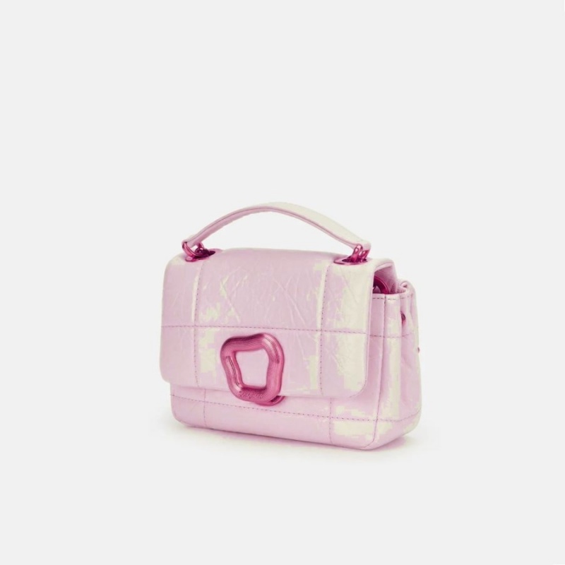 Songmont Mini Chocolate Shoulder Bag Pink | PHILIPPINES UGWX6