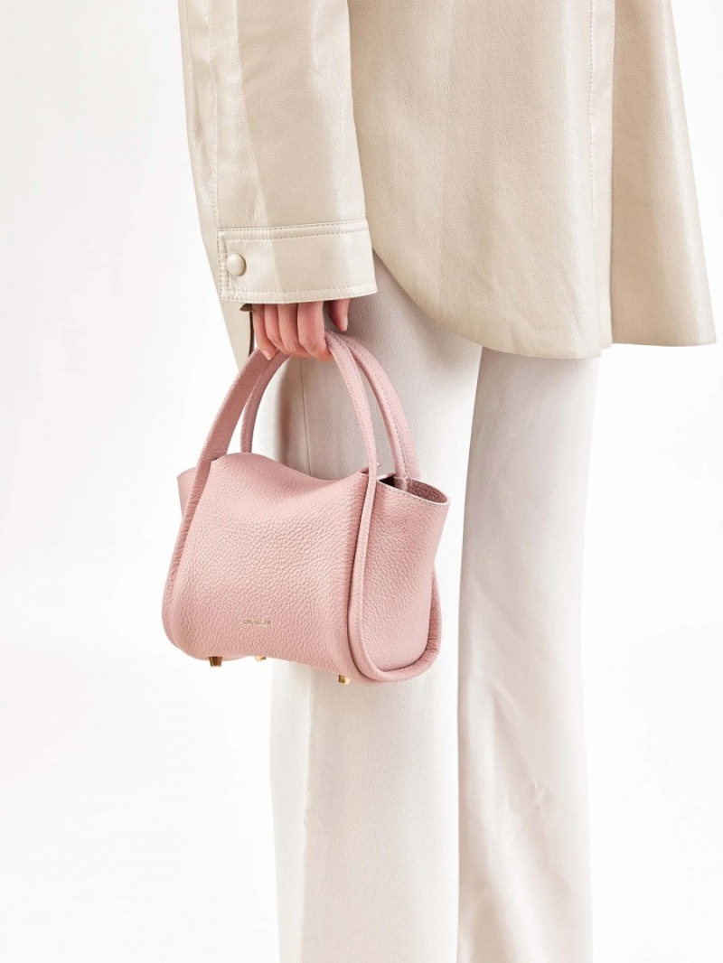 Songmont Mini Song Bucket Bag Pink | PHILIPPINES QIWM5