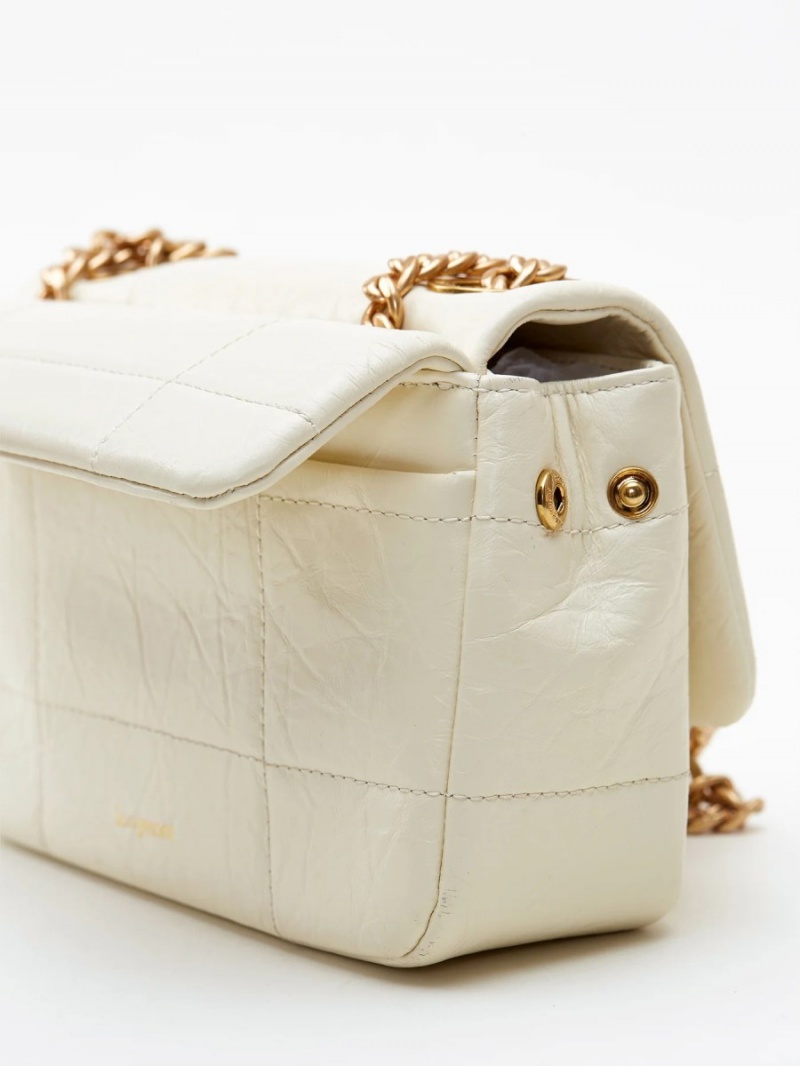 Songmont Small Chocolate Shoulder Bag White | PHILIPPINES PRKW7