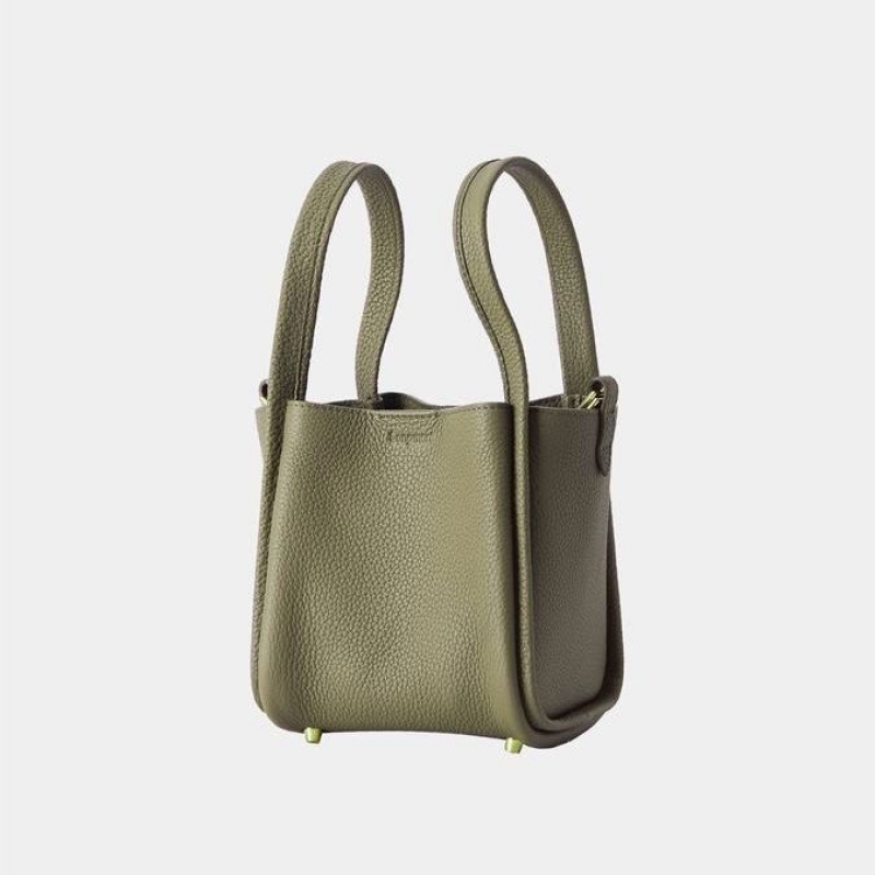 Songmont Small Song Bucket Bag Olive | PHILIPPINES JSKU8